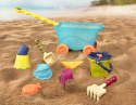 B.toys Wózek Wagonik z akcesoriami do piasku Wavey niebieski