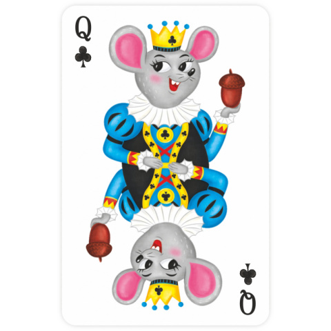 Kukuryku Karty do Gry dla dzieci 1 talia - 54szt