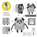 Lassig Plecak About Friends z magnesami Panda Pau