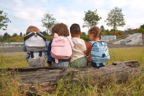 Lassig Plecak About Friends z magnesami Świnka Bo