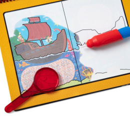 Melissa & Doug Magiczna Kolorowanka Wodna WaterWOW zestaw deluxe z lupą - przygoda