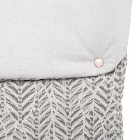 Zaffiro Śpiworek 5w1 śpiwór do wózka i fotelika - graphite leaves BEBE