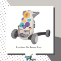 Bo Jungle Pchacz jeździk interaktywny Aid JUMPY grey