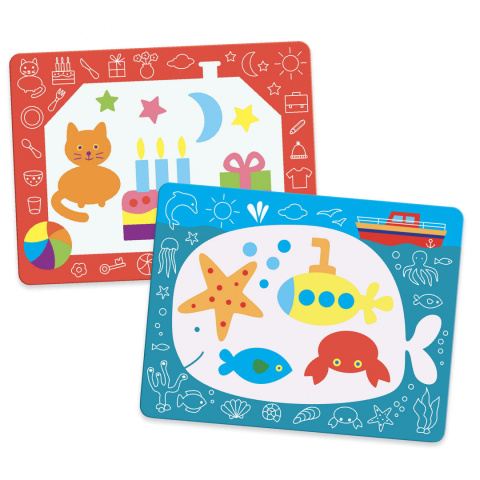 Djeco Wodne Kolorowanki Ukryte ESY-FLORESY 18m+ DJ09067