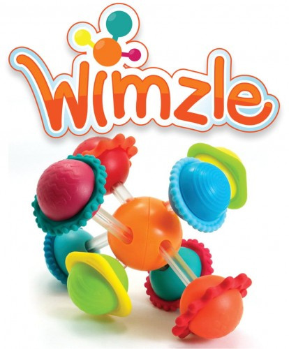 Fat Brain Toys Grzechotka Wimzle - Sensoryczna Przygoda