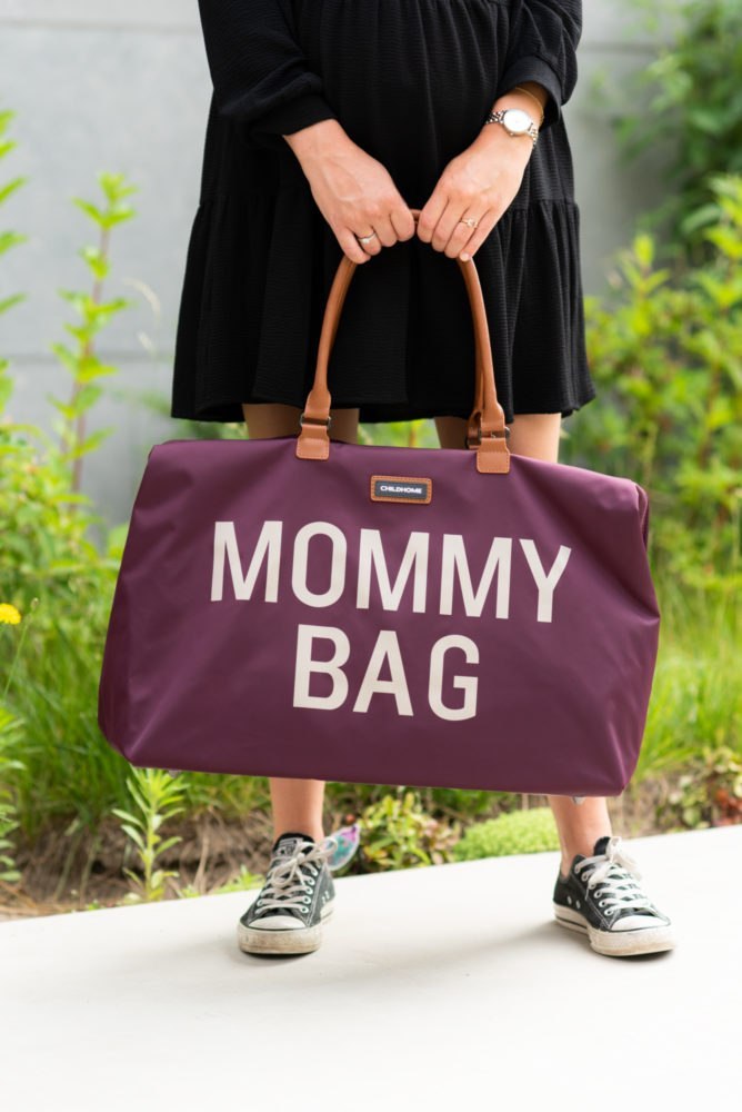 Childhome Torba Mommy Bag Aubergine