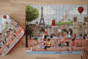 Janod Puzzle w walizce Paryż 200 elementów 7+