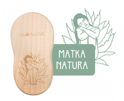Lullalove Ostra szczotka tampico Matka Natura limitowana
