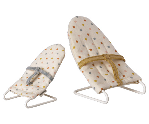 Maileg Leżaczek dla małych myszek i króliczków Babysitter, MICRO