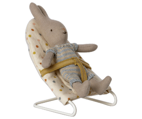 Maileg Leżaczek dla małych myszek i króliczków Babysitter, MICRO