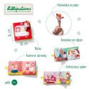 LILLIPUTIENS Książeczka z mini-pacynką wielofunkcyjna Doktor Alice Lisiczka Alice 6 m+