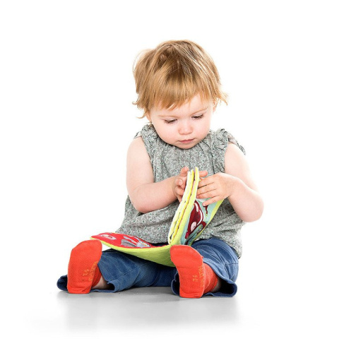 LILLIPUTIENS Książeczka z mini-pacynką wielofunkcyjna Królik dentysta 6 m+