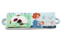 LILLIPUTIENS Miękka książeczka aktywizująca z mini - przytulankami „Baby boom" Farma 18 m+