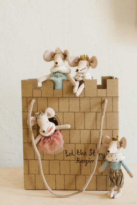 Maileg Myszka Królowa - Queen mouse - Big sister - Rodzina Królewska