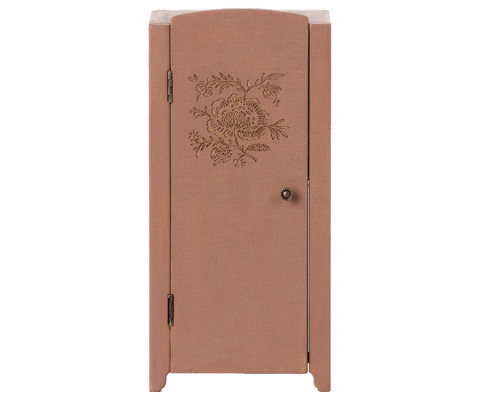 Maileg Szafa - Akcesoria dla lalek - Miniature closet - Dusty Rose