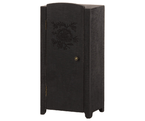 Maileg Szafa - Akcesoria dla lalek - Miniature closet - Antracit