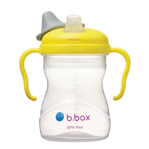 B.box Pokrywka do kubka z miękkim ustnikiem Cytrynowy