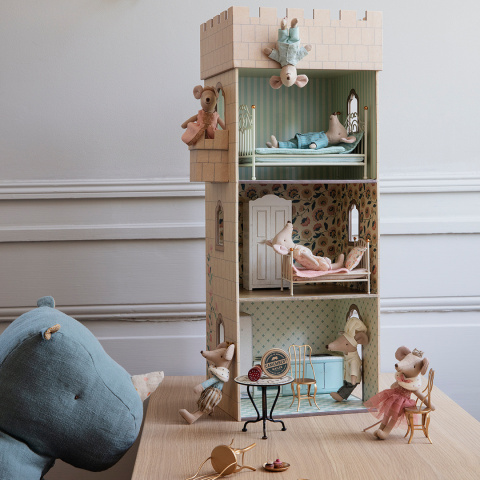 Maileg Myszka Kucharz z garnkiem - Chef mouse