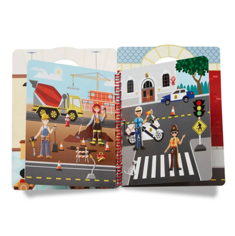 Melissa & Doug Naklejki wielokrotnego użytku wypukłe ZAWODY i AKTYWNOŚCI