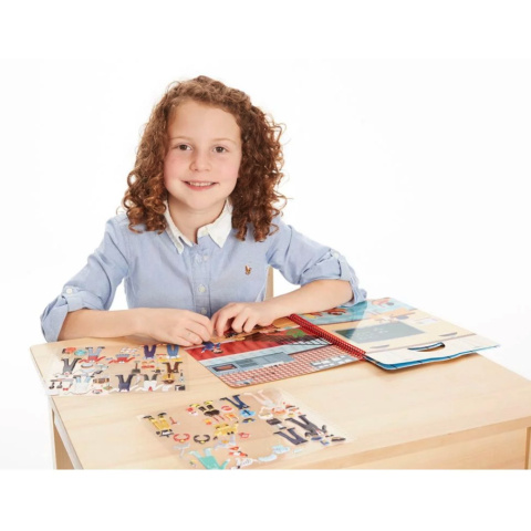 Melissa & Doug Naklejki wielokrotnego użytku wypukłe ZAWODY i AKTYWNOŚCI