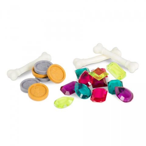 B.toys Zestaw zabawek do wanny i basenu - Skarby pirata Treasures Ahoy!