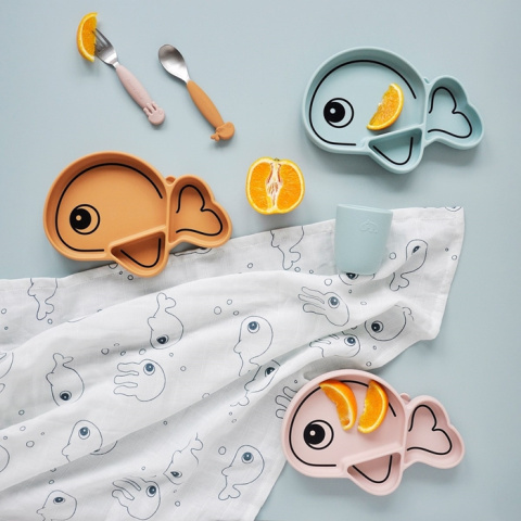 Done by Deer Talerzyk z Przyssawką Wally Blue