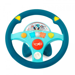 Land of B. Interaktywna kierownica muzyczna - Woofer’s Musical Driving Wheel B.toys