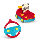 Land of B. Zdalnie sterowany samochód z pasażerem pandą - Riding Races Bingo B.toys