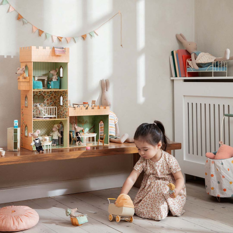 Maileg Myszka w pudełku od zapałek - starsza siostra