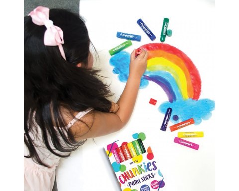 Ooly Farba w Kredce 12 szt. Chunkies Paint Sticks