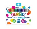 Ooly Farba w Kredce 6 szt. metaliczne Chunkies Paint Sticks