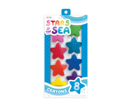Ooly Kredki woskowe ergonomiczne 8 szt Gwiazdy Oceanu Stars Of The Sea