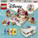Lego DISNEY Klocki Książka z przygodami Arielki, Belli, Kopciuszka i Tiany
