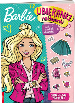 Barbie Ubieranki, naklejanki