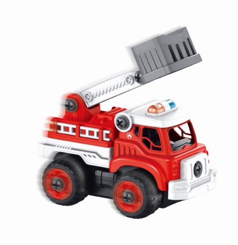 Buki Wóz strażacki do skręcenia zdalnie sterowany 9022