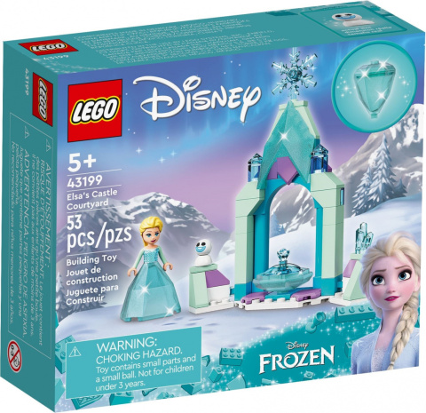 Lego DISNEY Dziedziniec zamku Elzy