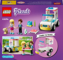 Lego FRIENDS 41694 Karetka kliniki dla zwierzątek