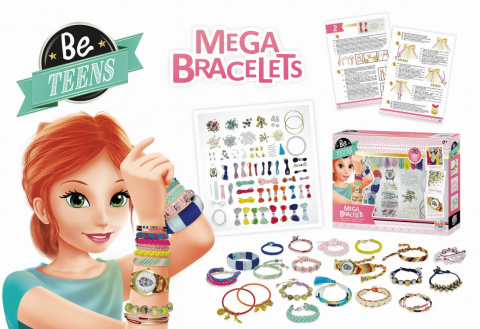 Buki Zrób to sam - MEGA ZESTAW DO BRANSOLETEK BE003