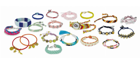 Buki Zrób to sam - MEGA ZESTAW DO BRANSOLETEK BE003