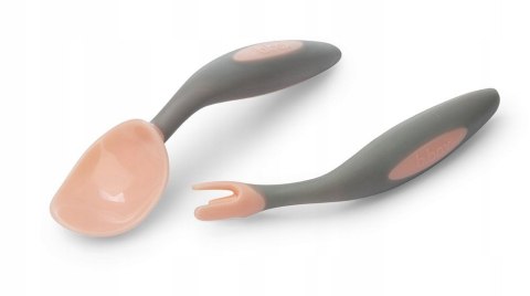 B.box Pierwsze sztućce dla dzieci-łyżeczka, widelec+etui - Gelato Tutti Frutti