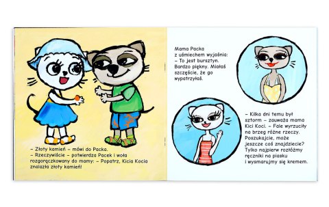 Kicia Kocia na plaży