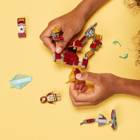 Lego SUPER HEROES Mechaniczna zbroja Iron Mana