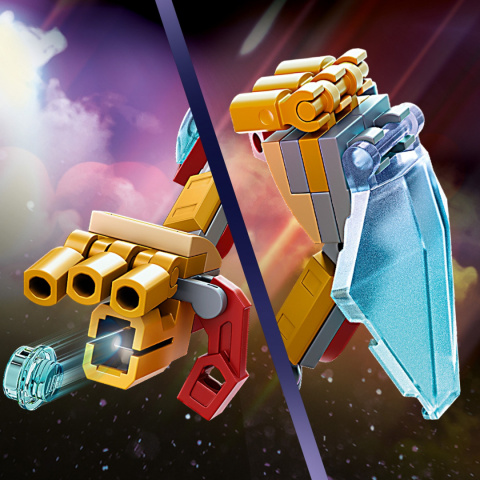 Lego SUPER HEROES Mechaniczna zbroja Iron Mana