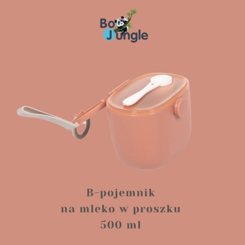 Bo Jungle Pojemnik na mleko w proszku 500 ml TERRACOTTA