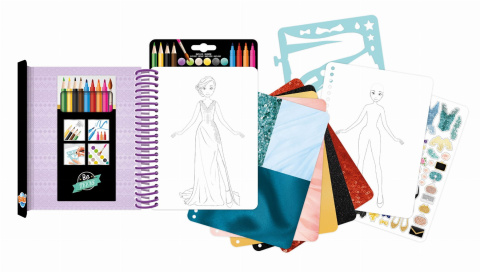 Buki Szkicownik projektowania STROJE WIECZOROWE