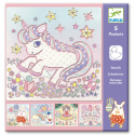 Djeco Szablony do odrysowania JEDNOROŻCE DJ08862