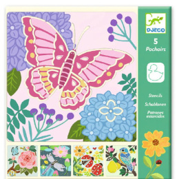 Djeco Szablony do odrysowania OGRÓD DJ08816