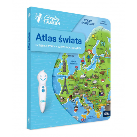 Albik Książka Atlas świata
