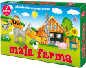 Kukuryku Układanka magnetyczna mała farma | wiek 3+