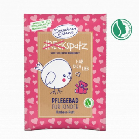 DRESDNER ESSENZ-KOCHAM CIĘ! - malinowa KĄPIEL PIELĘGNACYJNA 50g